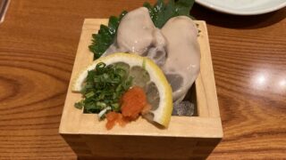 サイコロきっぷ呉・広島行きは生牡蠣で〆