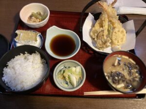 天ぷら定食