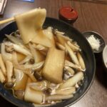 秋の両毛一人旅：桐生名物ひもかわを食す