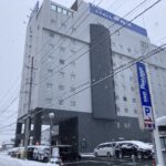 雪道に大苦戦も花巻からドーミーイン弘前へ：年末北東北長男との二人旅