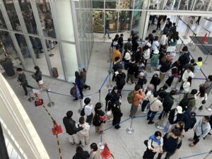 タワー混雑
