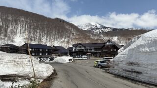残雪の酸ヶ湯：酸ヶ湯二泊三日