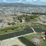 五稜郭タワーに登り函館へ：GW道南家族旅行