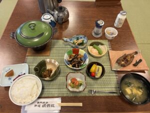 峡雲荘朝食
