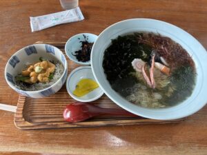 さんずろ家生ウニ丼セット