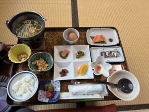姥湯朝食