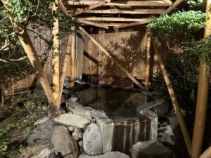 上山風呂露天