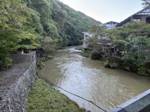 大沢定点濁流
